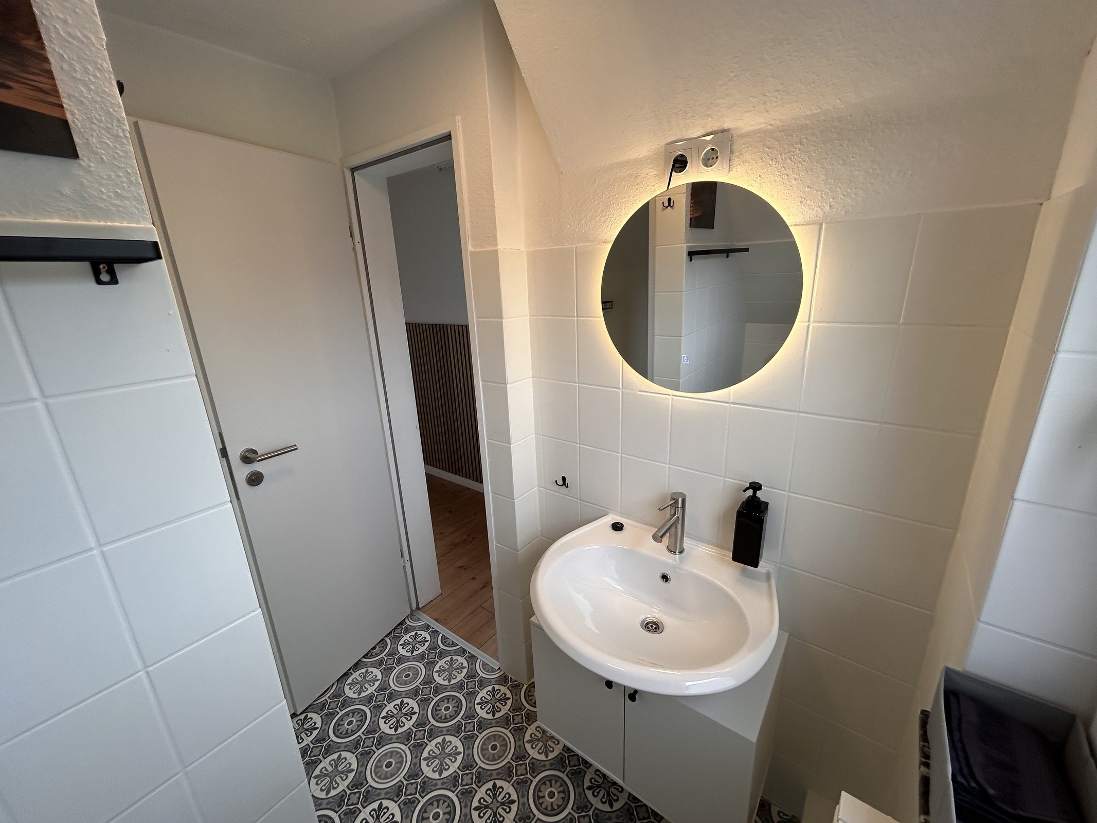 Zweites Duschbad der Ferienwohnung 4